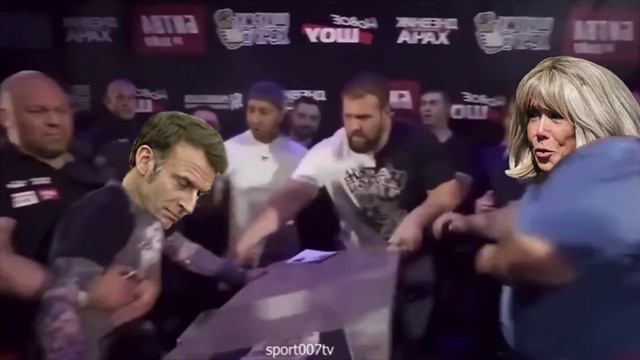 Макрон с супругой на шоу Дай Леща смотреть онлайн