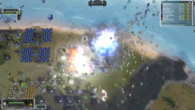 Supreme Commander Forged Alliance: снайп командира двумя ахвасами. смотреть онлайн