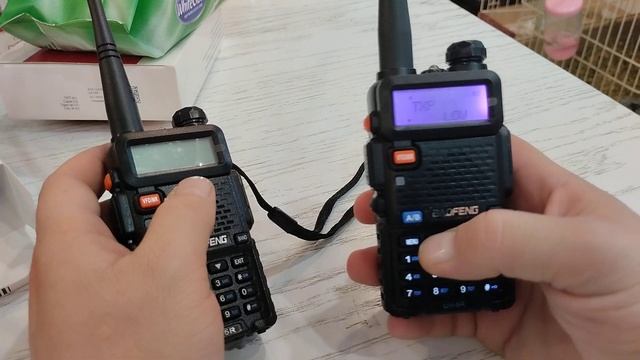 Baofeng UV-5R на 5 ватт и 8 ватт смотреть онлайн