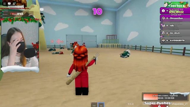 СКУФЫ в ROBLOX / ИГРА В КАЛЬМАРА / ОБЕЗЪЯНА дуэлится в GTA 5 смотреть онлайн