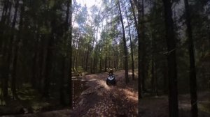 камера insta 360 x3 на эндуро покатушках Kayo