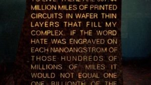 Монолог об ненависти из игры "I Have No Mouse, and I Must Scream " AM