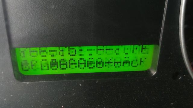 Форд Фокус 2 на дисплее бегут буквы. смотреть онлайн