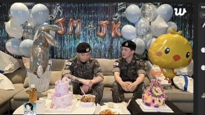 Чимин и Чонгук про сброс веса после армии (перевод эфира)