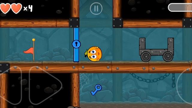 Прохождение уровня 63-65 в Red Ball 4#игра#redball