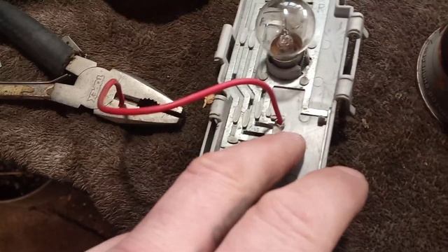 Ремонт маси заднього фонаря Вектра Ц