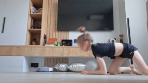 Как сделать перекат с руками художественная гимнастика