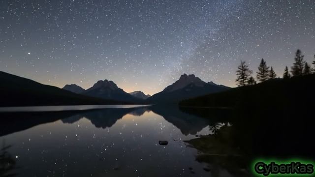 Метал/Рок Музыка от Нейросети: CyberKas - Над озером звёзды | AI Music & Video смотреть онлайн