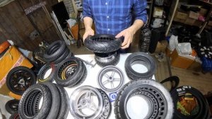 Как выбрать литую покрышку для электросамоката