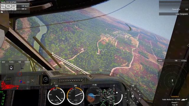 19.11.17 Hard mod Дебютный полёт с advanced flight model на играх