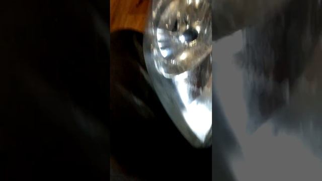 полировка фары за пару минут ч 2