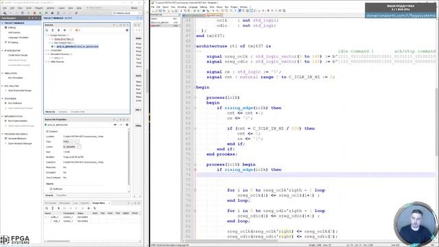 Работаем с управлятором 7-сегментиков TM1637 на FPGA - интерфейсно-периферийный стрим #44 смотреть онлайн