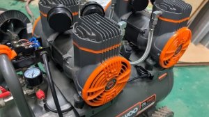 Компрессор Daewoo DAC 480S Безмасляный ремонт ч.1