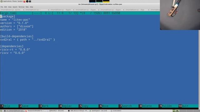 Сочный Migen FPGA стрим: #migen #litex #python #fpga #rust #riscv