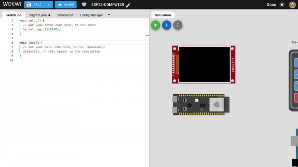 Разрабатываю свой компьютер на esp32 12.06.25