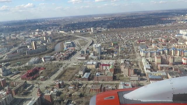 SSJ-100 RA-89036 Азимут рейс Москва - Омск