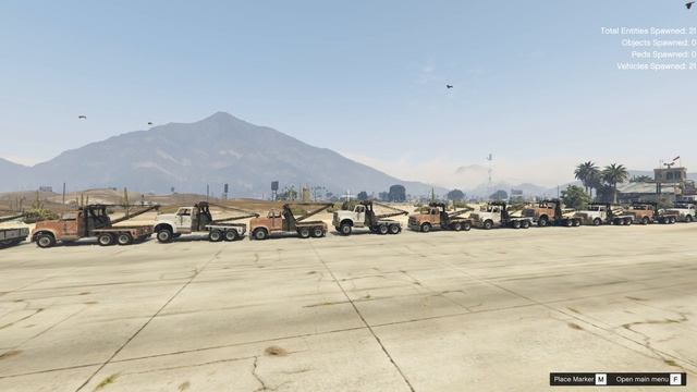 СКОЛЬКО МАШИН ВЫ МОЖЕТЕ БУКСИРОВАТЬ 1 ГРУЗОВИКОМ В GTA 5 смотреть онлайн