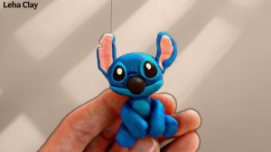 Как слепить Стича из пластилина / Стич из пластилина / как сделать Стич / Лепим Стича из Лило и Стич