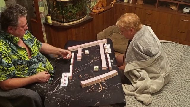 Маджонг. Партия на двоих. смотреть онлайн