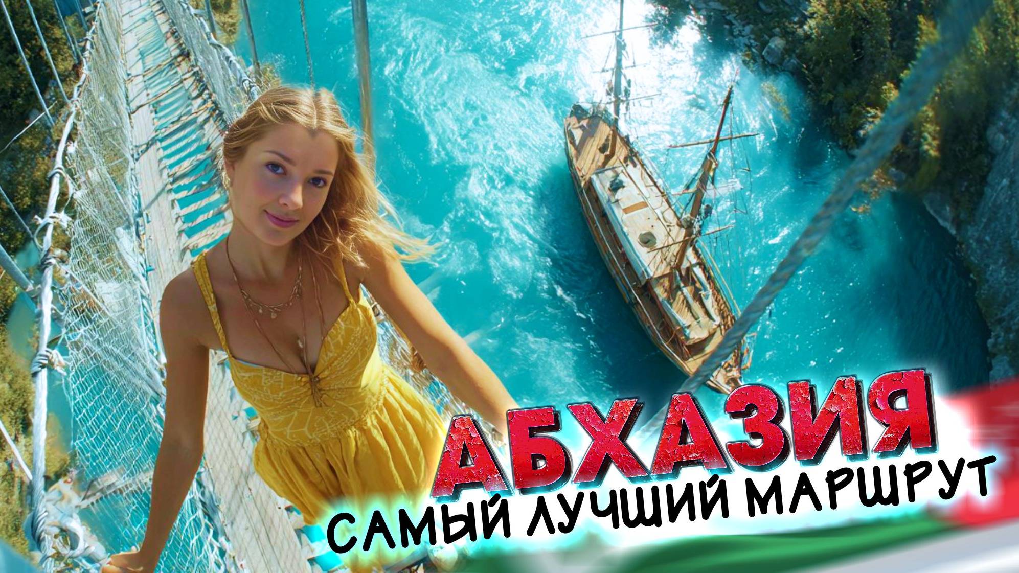АБХАЗИЯ - САМЫЙ ЛУЧШИЙ МАРШРУТ! озеро Рица и Новый Афон #абхазия #всёосочи смотреть онлайн