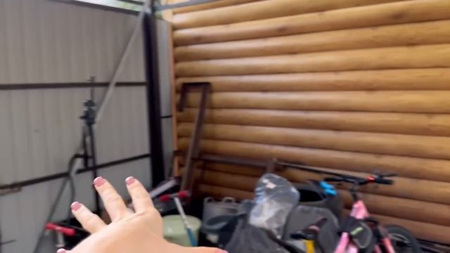 Меню на день🥙Обзор нашего участка 3 сотки🦔🌳Мал, да ?