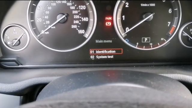 Проверка VIN BMW X3 F25 в панели приборов #automobile #bmw #топ