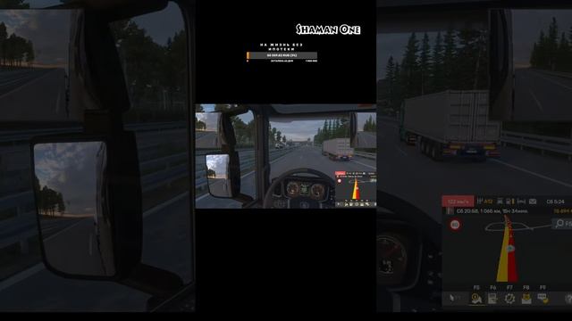 Самый лучший симулятор играем кайфуем: EURO TRUCK SIMULATOR 2 #sho смотреть онлайн