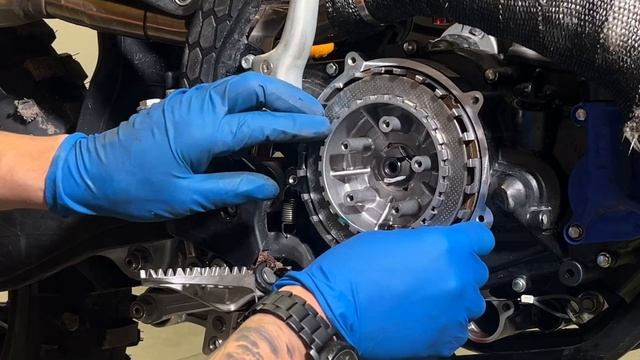Замена сцепления на BRZ X6, двигатель ZS177MN