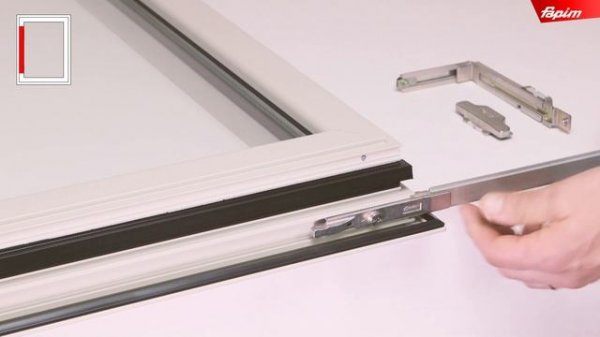 Видеоинструкция по монтажу Fapim поворотно-откидная сис