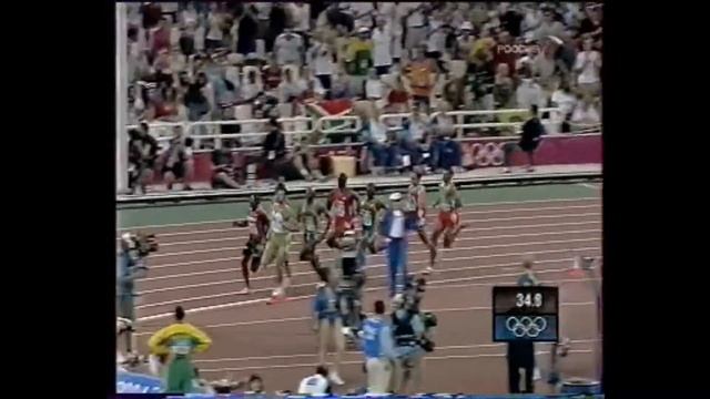 Юрий Борзаковский.Олимпийские игры 2004,мужчины 800м фин? смотреть онлайн