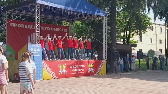 День России [12 июня 2025]. Чебоксары. Концерт в парке им. А.Г. Николаева