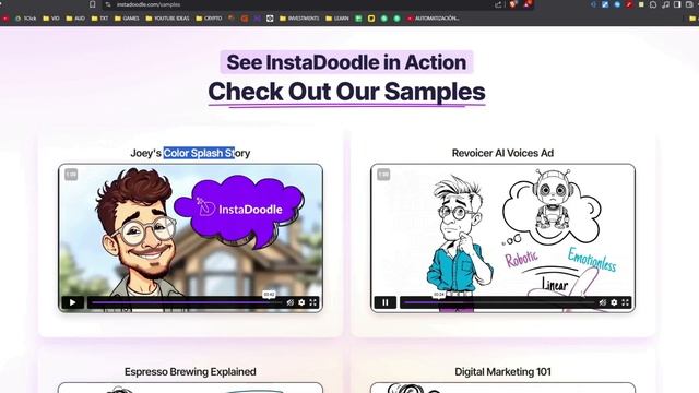 ПОЛНОЕ РУКОВОДСТВО ПО INSTADOODLE – СОЗДАНИЕ ПРЕЗЕНТАЦИЙ с