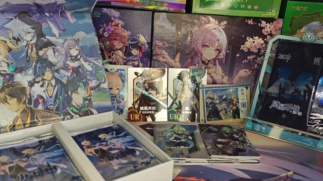 Распаковка карточек Genshin Impact. 2 бокса Суприма Альбедо. ? смотреть онлайн