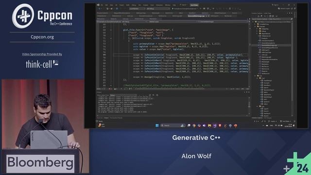 Lightning Talk: Generative C++ - Alon Wolf - CppCon 2024 смотреть онлайн