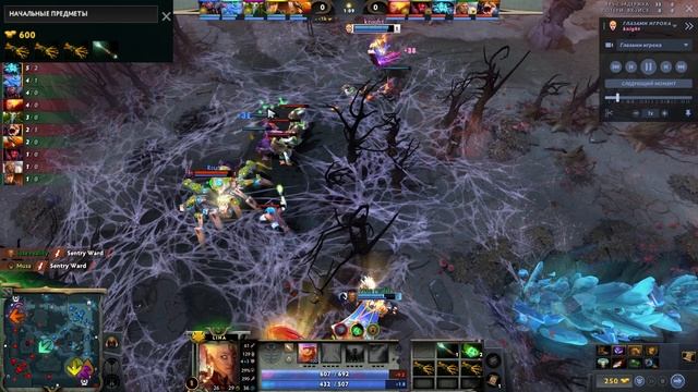 Лина-Керри: Простой Гайд\Lina Carry: Simple Guide#dota2 #lina #dota2gameplay #d