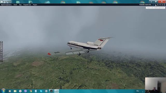 Обучающее видео Як 40 X Plane 11 часть 2 смотреть онлайн