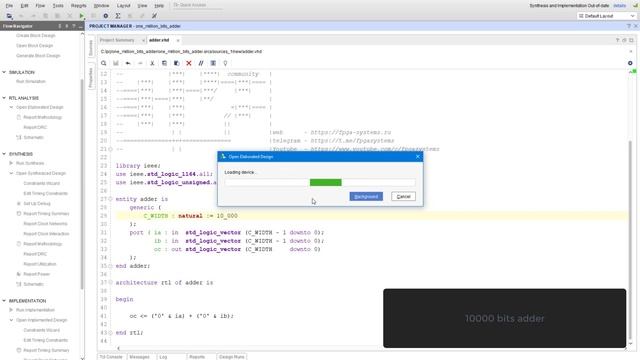 Crazy FPGA - One Million Bits Adder - Сумматор на миллион бит смотреть онлайн