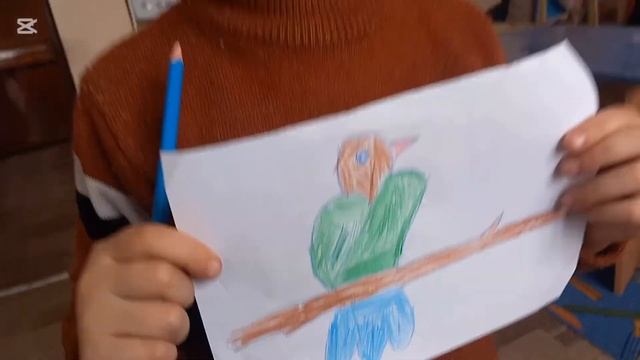 Занятия рисование Тема птичка