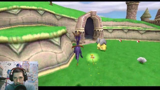 Прохождение Spyro the Dragon PS1 Gameplay HD 60fps Лайданкул Приключе