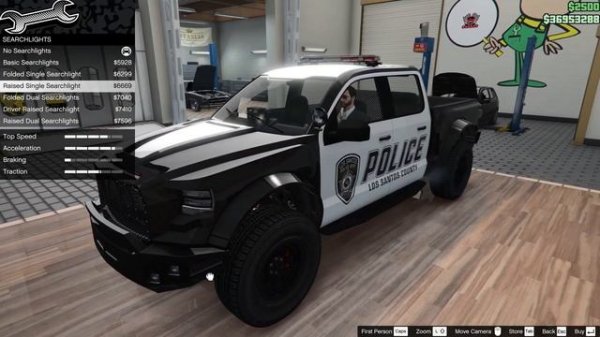 Caracara Pursuit - Модификации и Тюнинг в GTA Online / Обзор машин в