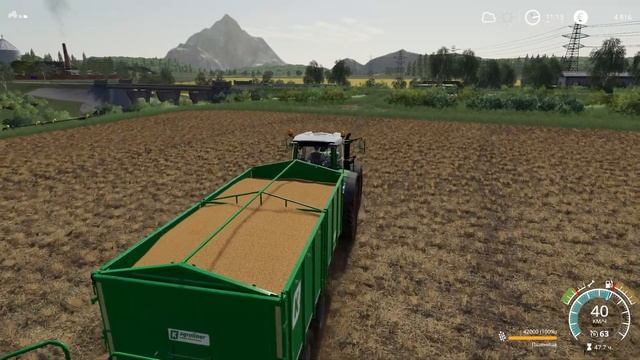 FS 19 • Карта Балдейкино № 101. Работа по найму на Комбайн