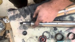 Замена сальников вилки KAYO T4