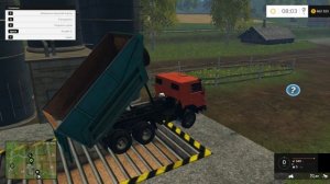 Мод на КАМАЗ 54102 и КАМАЗ 55111 для Фермер Симулятор 2015