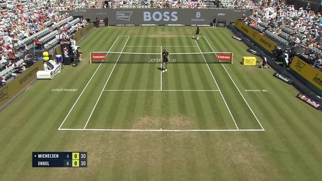 17-Летний Джастин Энгель Сыграет с Алексом Михельсеном | Основные моменты "Штутгарта-2025" смотреть онлайн