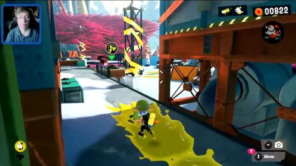 СПЛАТУН 3 (Прохождение) / SPLATOON 3 (на русском) [Babigruhin] Част?