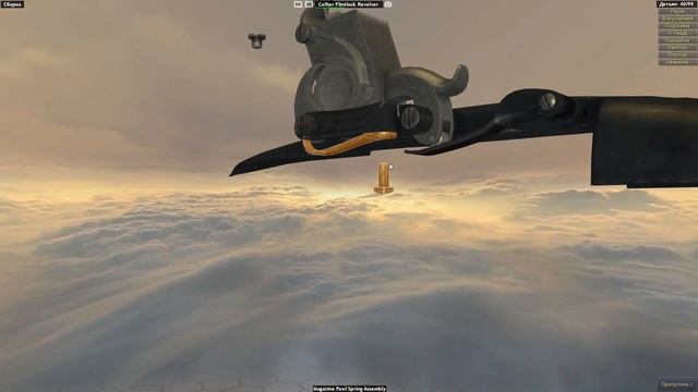 Collier Flintlock Revolver полная разборка и сборка в World Of Guns: Gun Disa