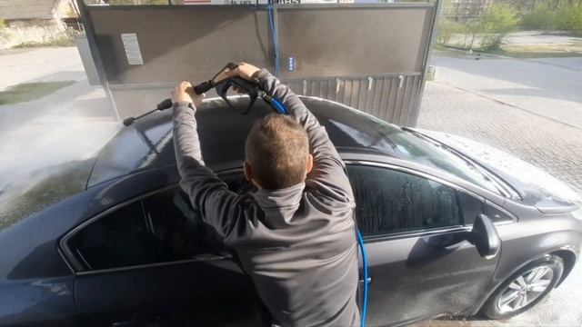 Как мыть автомобиль с предварительной обработкой!? Ав?