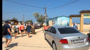 Центральный пляж и пляж района Чайка #Голубицкая