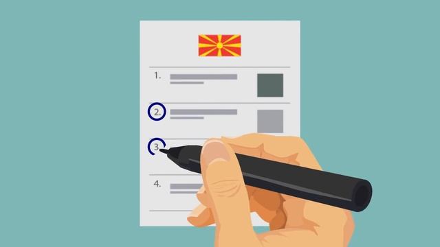 Валидност на гласачко ливче (кратко видео) МКД