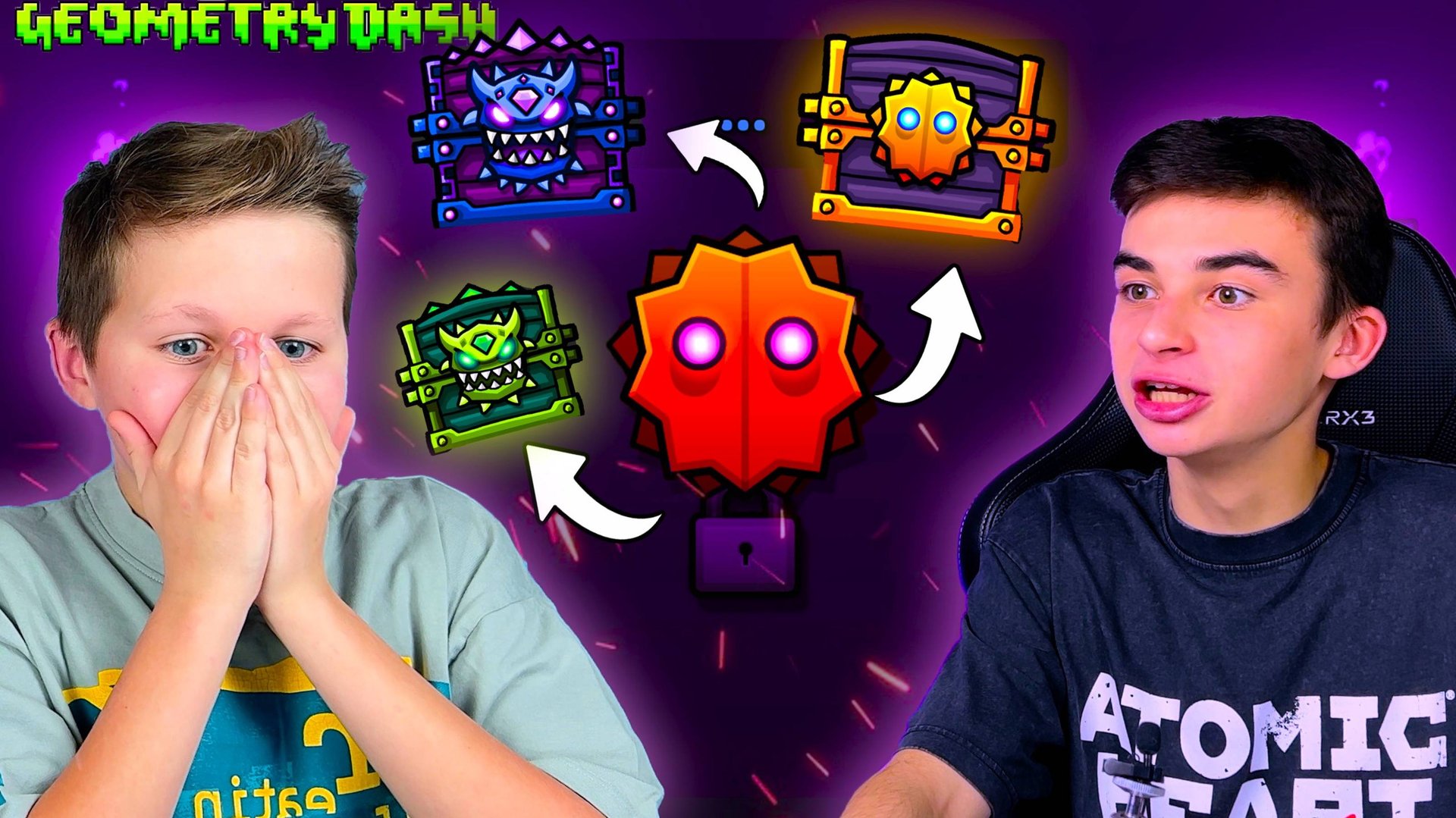 ВСЕ СЕКРЕТНЫЕ КОМАНДЫ И ХРАНИЛИЩА В GEOMETRY DASH! Сборник смотреть онлайн